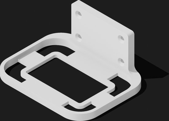 Wandhouder geschikt voor Eufy Homebase 3 Wit van Cavus