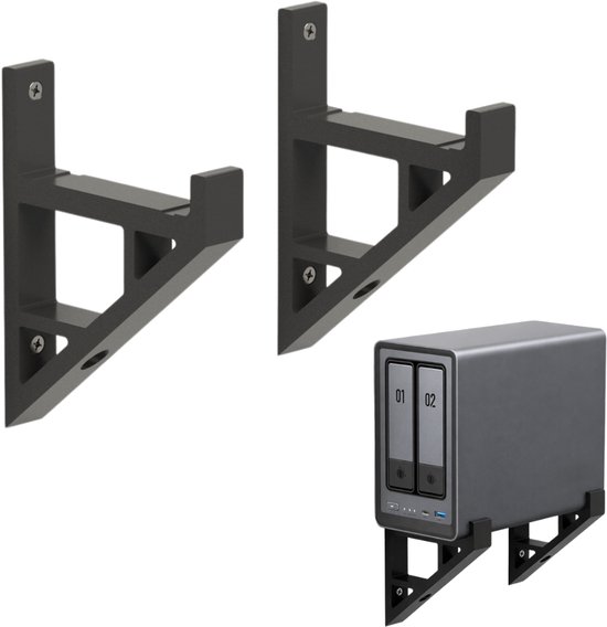 Wandhouder geschikt voor NASync DXP2800 - Houder voor NAS apparaat - NAS Server houder van Merkloos