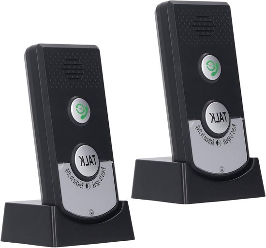 Waterdichte 2-Weg Spraak Intercom Deurbel met Lange Afstand Draadloze Communicatie en Eenvoudige Installatie
