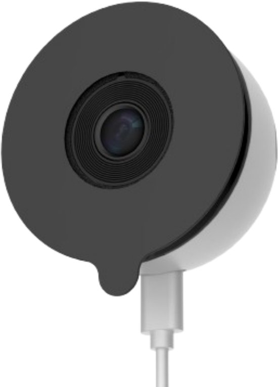 WB Goods Raamcamera - Raamcamera Binnen naar Buiten - Bewakingscamera - 2K HD 3MP - Met Nachtzicht - Security Camera - Oplaadbaar - Met WiFi en APP van Merkloos