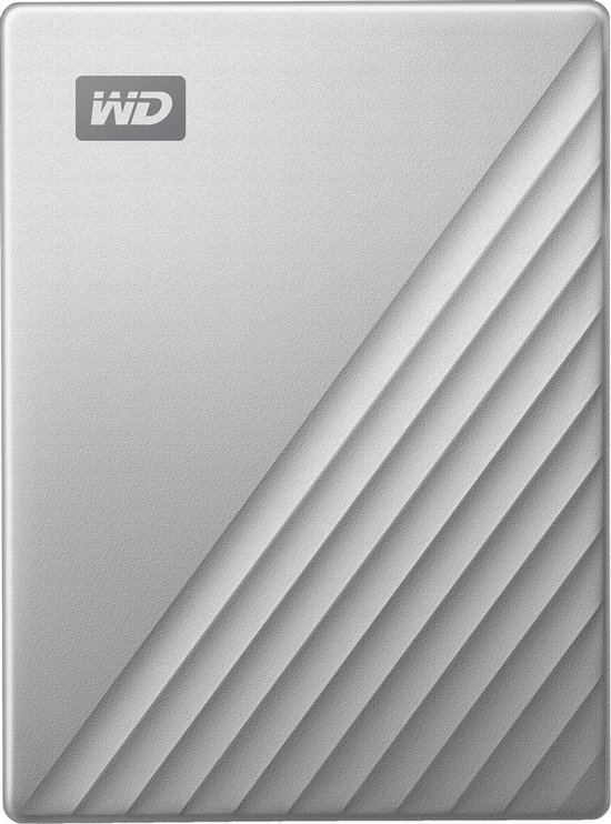 WD My Passport Ultra 1 TB Externe harde schijf (2.5 inch) USB-C Zilver WDBC3C0010BSL-WESN van Merkloos