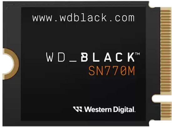 Western Digital Black SN770M 2 TB M.2 PCI Express 4.0 NVMe TLC 3D NAND van Western Digital