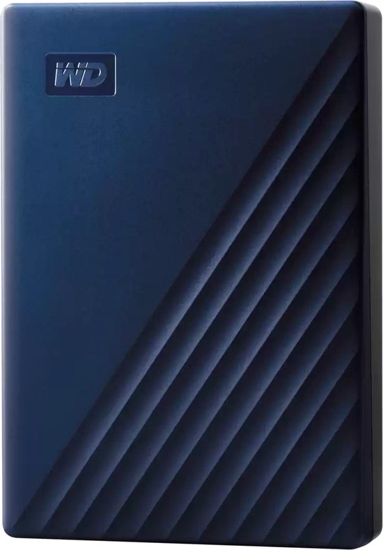 Western Digital My Passport - Compatibel met Mac - Externe Harde Schijf - Blauw - 6 TB van Merkloos