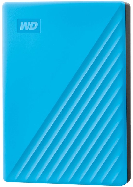 Western Digital My Passport - Externe harde schijf - 5 TB Blauw van Merkloos