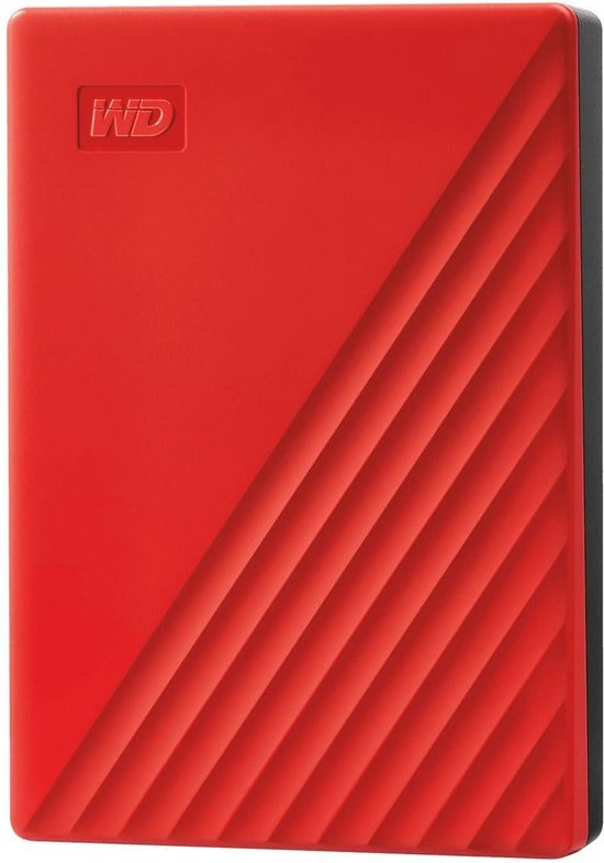 Western Digital My Passport - Externe harde schijf - 5 TB Rood van Merkloos