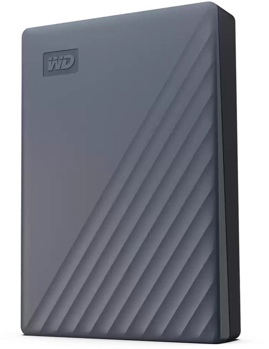 Western Digital My Passport - Externe Harde Schijf - USB-C - Grijs - 4 TB van Merkloos
