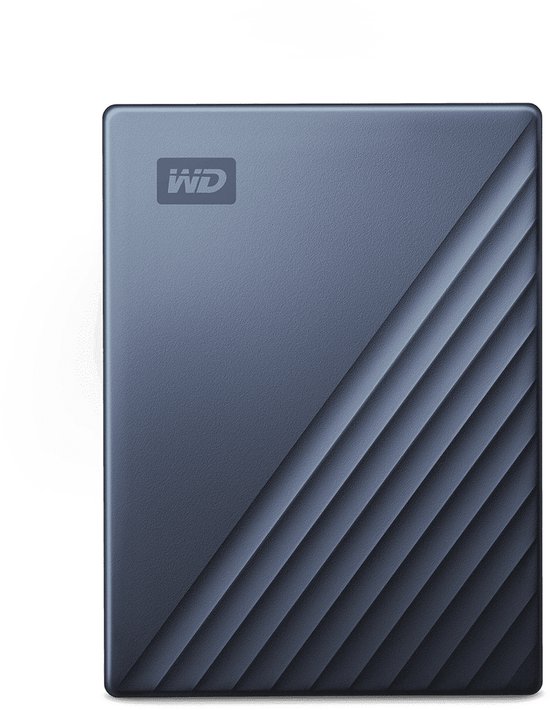 Western Digital My Passport Ultra - Externe Harde Schijf - Blauw - 5 TB