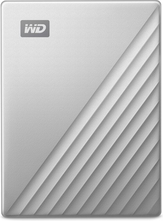 Western Digital My Passport Ultra - Externe Harde Schijf - Zilver - 2 TB van Merkloos