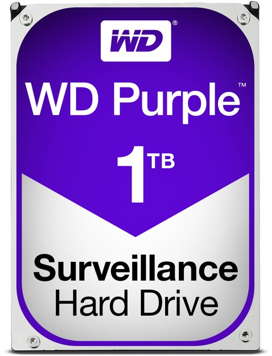 Western Digital Purple - Interne harde schijf - 1 TB van Merkloos