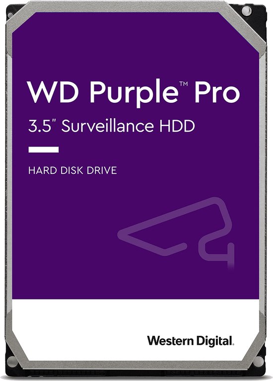 Western Digital Purple Plus - Interne harde schijf - HDD - 256MB Cache - 12 TB