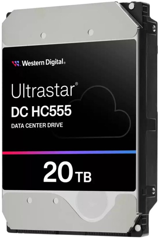 Western Digital Ultrastar - Interne harde schijf - 20TB - SAS - 7200 RPM