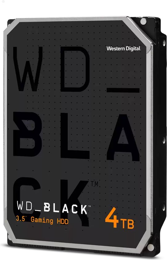 Western Digital WD_BLACK WD4006FZBX interne harde schijf 4 TB 7200 RPM 256 MB 3.5" SATA III van Merkloos