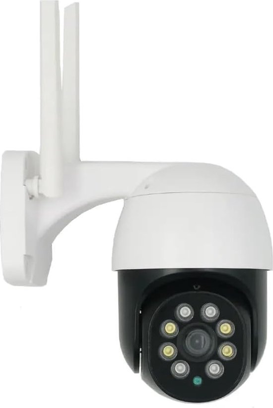 Wifi Camera Buiten - Menselijk Detecteren Audio 1080P Fhd Ip Camera - Kleur - Nachtzicht 3MP Wifi beveiliging Camera van Bluonics