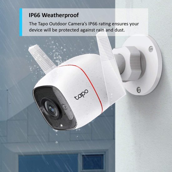 wifi-camera, outdoor, van Merkloos