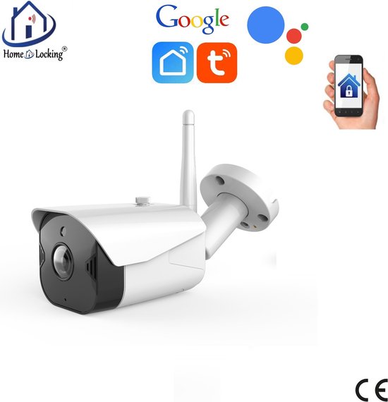 Wifi IP-camera met bediening via APP en kan werken met spraakgestuurde apps. T-2003. van Denver