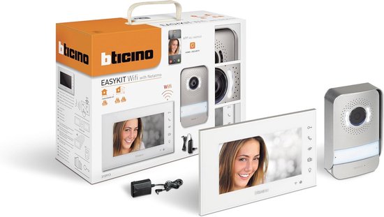 Wifi Videodeurintercom met 7 inch Kleurenscherm en Smartphone App Connectiviteit van Merkloos