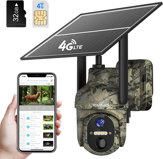 Wildcamera met Nachtzicht - Buitencamera - Waterdicht - Full HD van CAMOLA