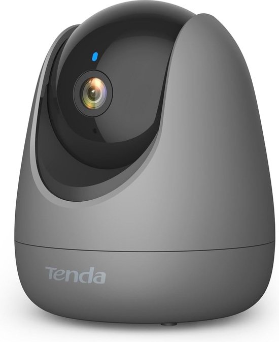 WLAN IP-camera met 360° draaibare functie, 2-weg audio, nachtzicht en bewegingsdetectie van Merkloos