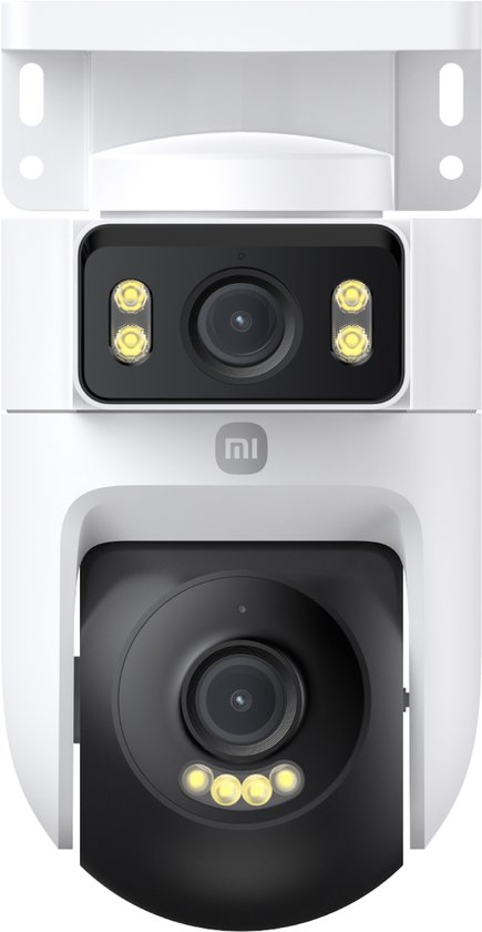 Xiaomi Smart Camera C500 Dual | Binnencamera | Dubbele 4MP lens | 2.5K beeld | 360° PTZ | Wifi 6 | AI detectie | Nachtzicht | Tweeweg audio