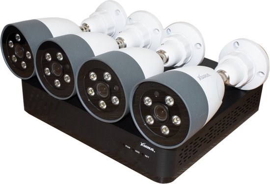 Xsarius XSR-4 PoE Beveiligingscamerasysteem van Xsarius