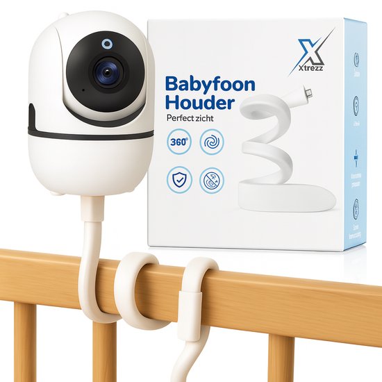 Xtrazz® Babyfoon houder - Universeel - Standaard - Excl Babyfoon - Flexible - Schroefdraad - Sterk - Extra Stevig van Xtrazz