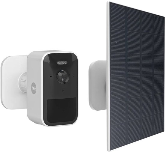 Yale - Buitencamera Starterset - Met Zonnepaneel - Altijd stroom van Merkloos