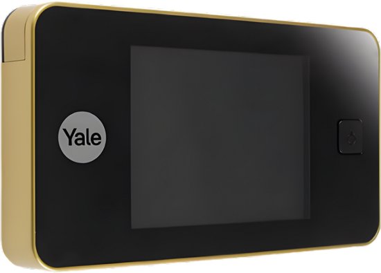 Yale - Digitale Deurspion DDV 500 - Messing - Eenvoudige Installatie