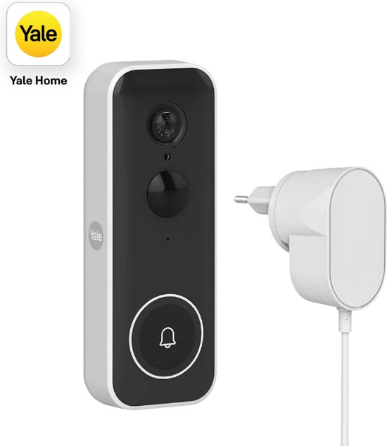 Yale - Video deurbel met Camera - AC-stroomadapter - SV-VDB-1A-V1 + SV-VDBAC-1A-W