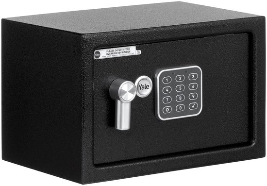 Yale YSV/200/DB2 kluis Vrijstaande kluis 8,6 l Staal Zwart van Yale