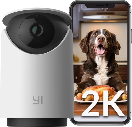 YI® Hondencamera - Hondencamera Met App - Indoor Camera - Huisdiercamera - Petcam - Pet Camera - Huisdier Camera - Geschikt Voor Honden / Katten / Huisdieren van Merkloos