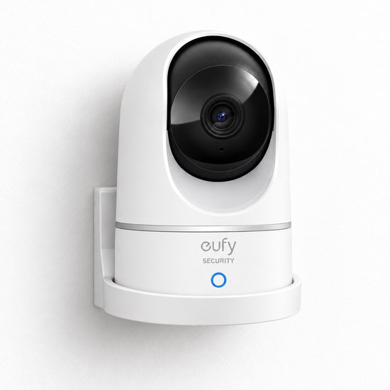 YUOM. Muurbeugel geschikt voor eufy Security Indoor Cam Mini 2K – Wandhouder – Wall Mount – Wit – incl. schroeven & pluggen