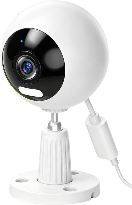 Zavio® 5G WiFi Beveiligingscamera - Binnen Camera Huisdier Camera - Huisbewaking - Wit