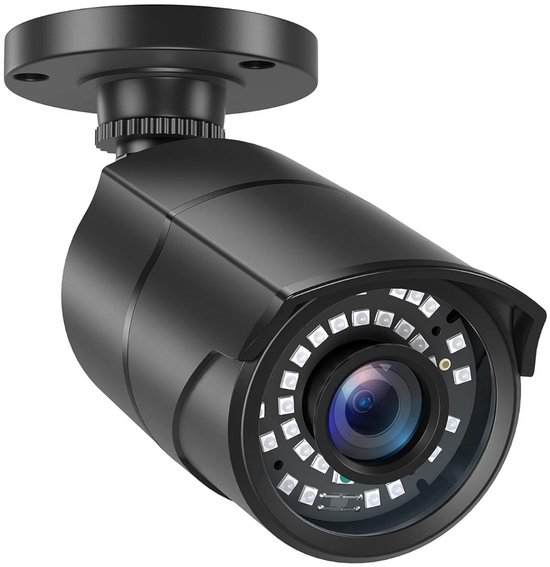 Zavira® Beveiligingscamera - Draadloos - Bewaking - 30M IR Nachtzicht - Zwart van Zavira®