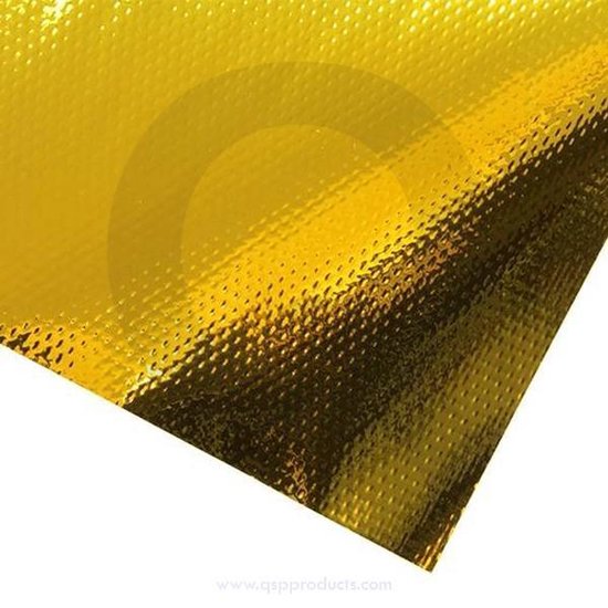 Zelfklevende mat 250 x 500 mm goud van Perel