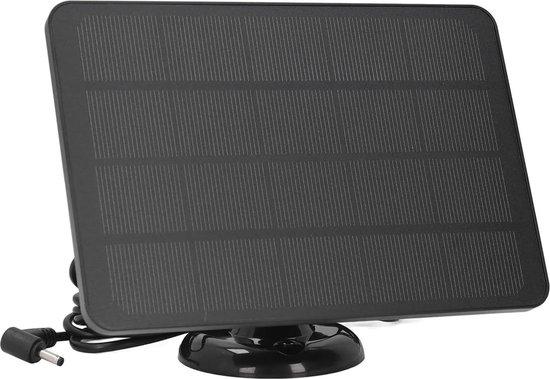 Zonnepaneel 12W IP65 Waterdicht Wandmontage Camera Zonnepaneeloplader voor Ring Spotlight Camerabatterij - Geschikt voor Beveiligingscamera's van Merkloos