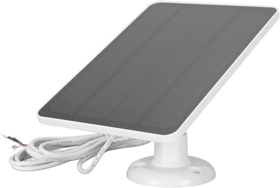 Zonnepaneeloplader voor Deurbel met 10W vermogen - Geschikt voor Nest/Eufy/Ring Video Deurbellen met batterij - Duurzame Zonnepaneel voor continue stroomvoorziening - Milieuvriendelijke Energiesysteem